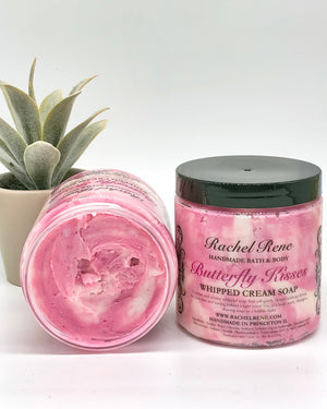 Butterfly Kisses Whipped Cream Soap