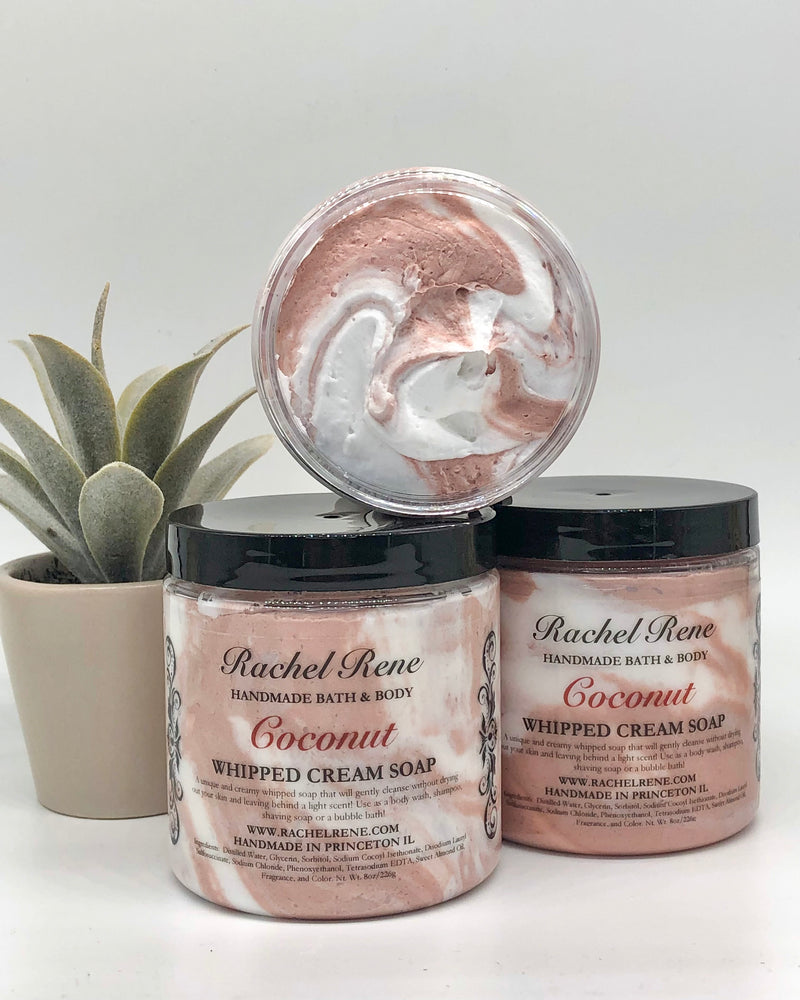 Coconut Whipped Soap