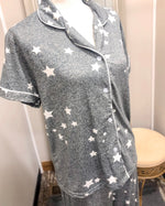 Star Gazer - Button Up Sleep Shirt