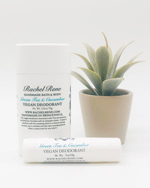 Green Tea & Cucumber - Aluminum Free Natural Deodorant
