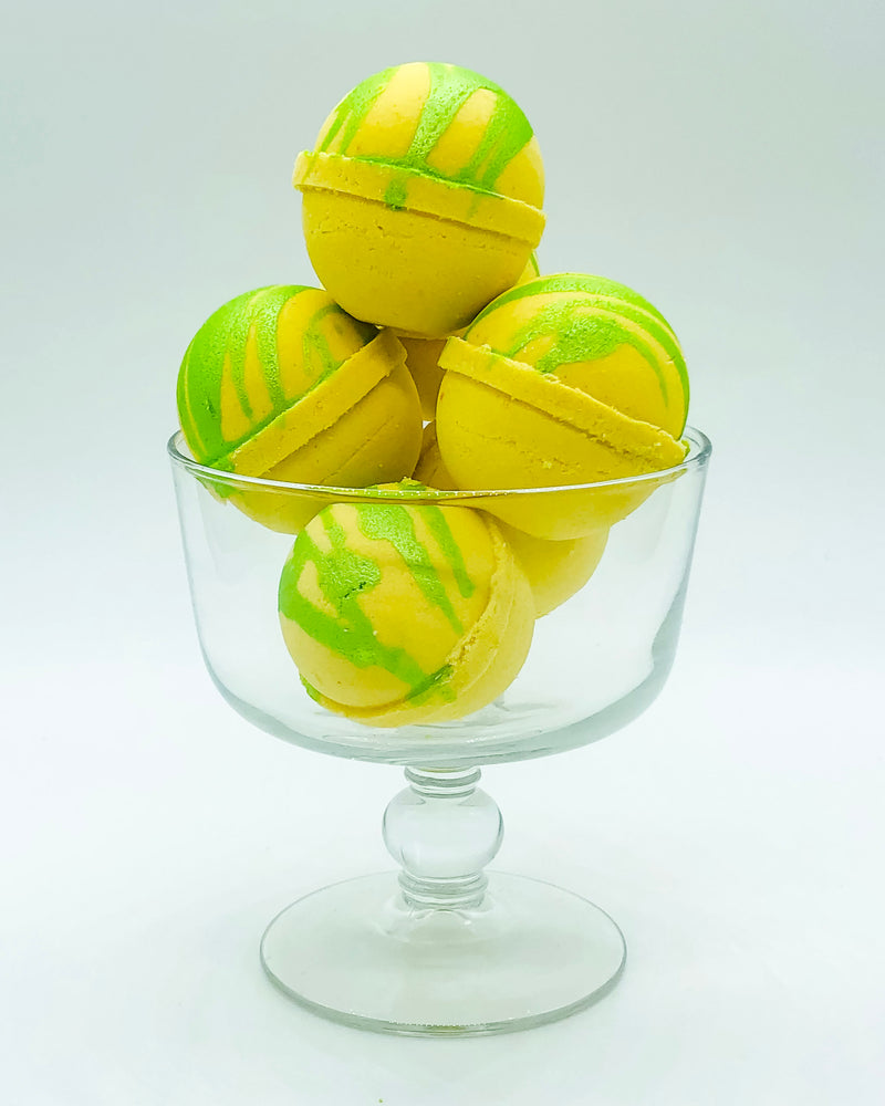 Honeydew Lemonade Bath Bombs