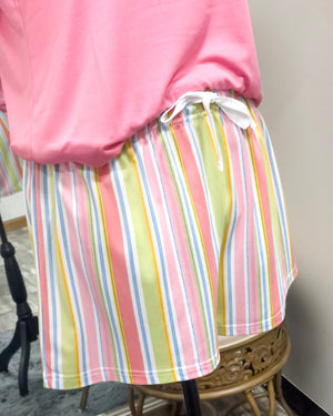 Janey Stripe - Sleep Shorts