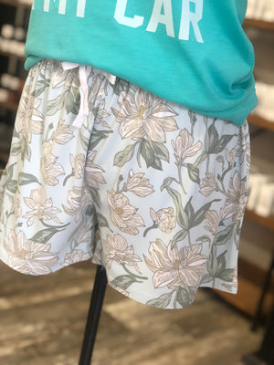 Magnolia Sleep Shorts