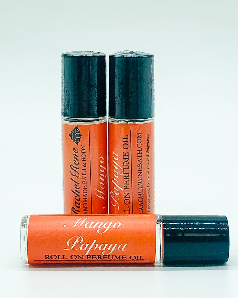 Mango Papaya Roll-On Perfume Oils - 10ml