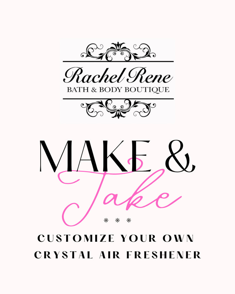Make & Take Customizable Crystal Air Freshener