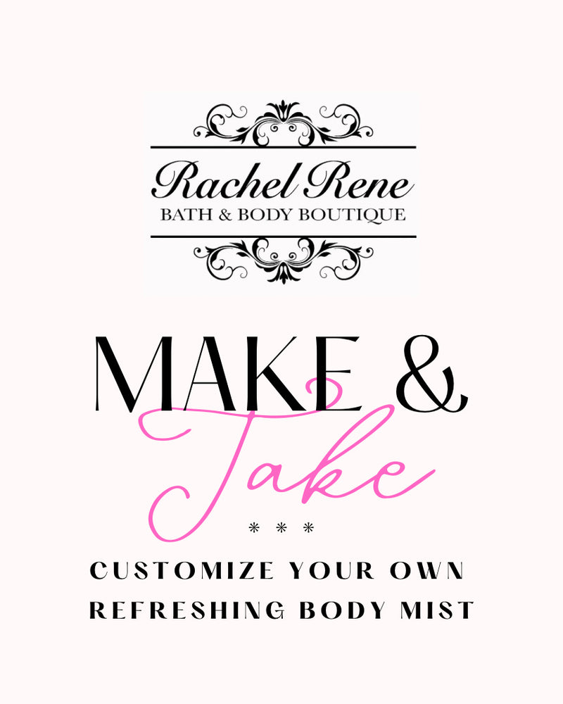 Make & Take Customizable Refreshing Body Mist