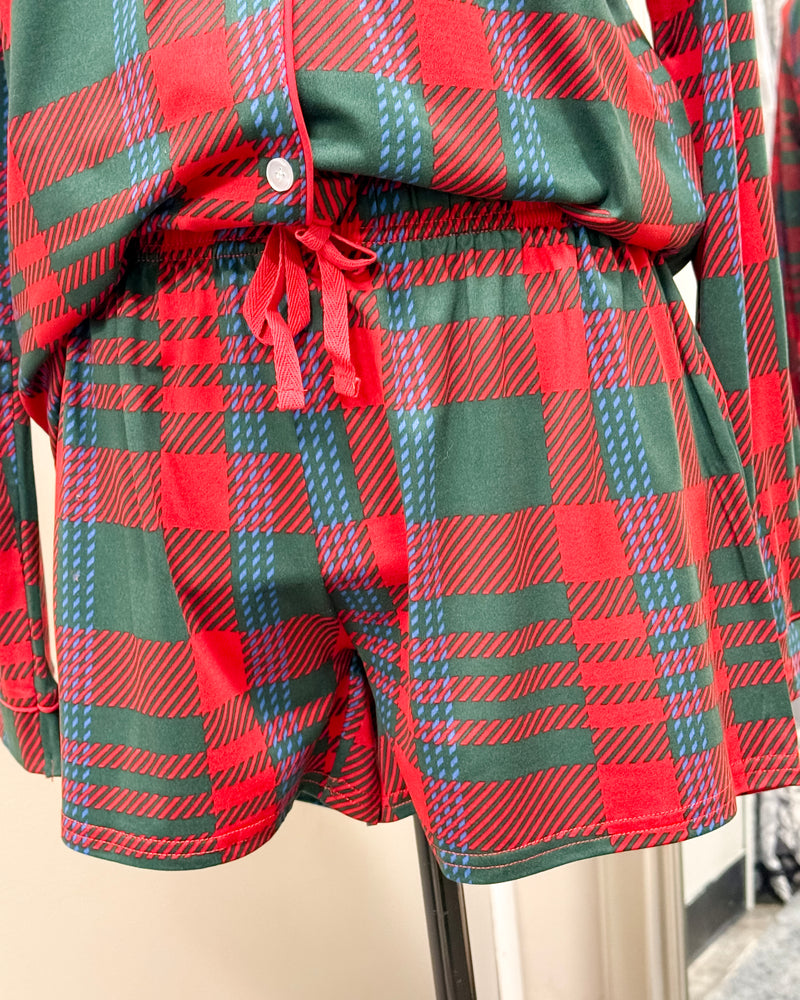 Telluride Plaid - Sleep Shorts