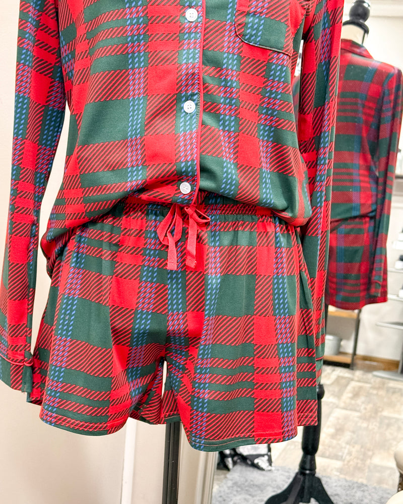 Telluride Plaid - Sleep Shorts