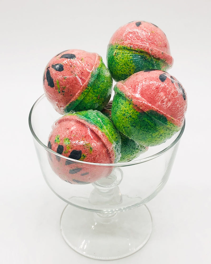 Watermelon Bath Bombs