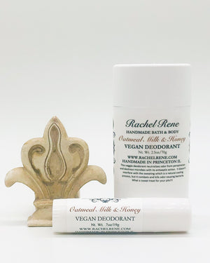 Oatmeal, Milk & Honey - Aluminum Free Natural Deodorant