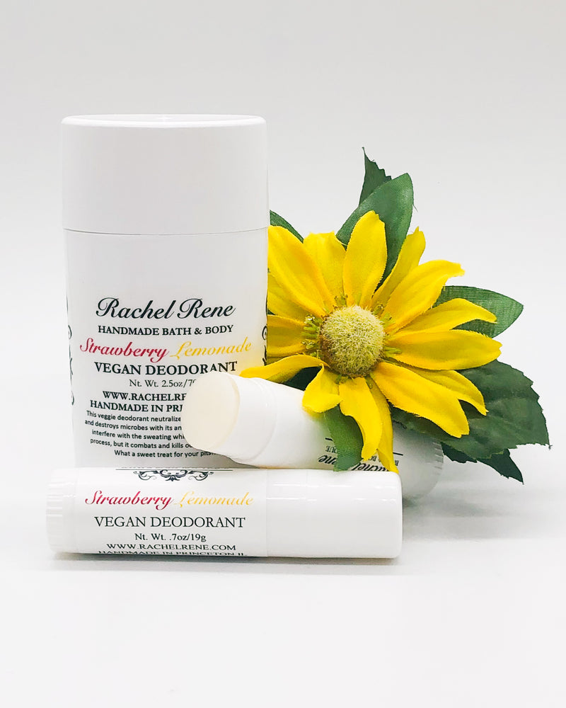 Strawberry Lemonade - Aluminum Free Natural Deodorant