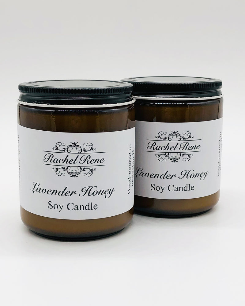 Lavender Honey Soy Candle