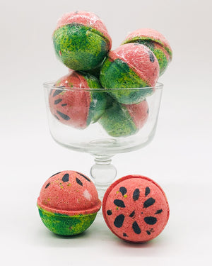 Watermelon Bath Bombs