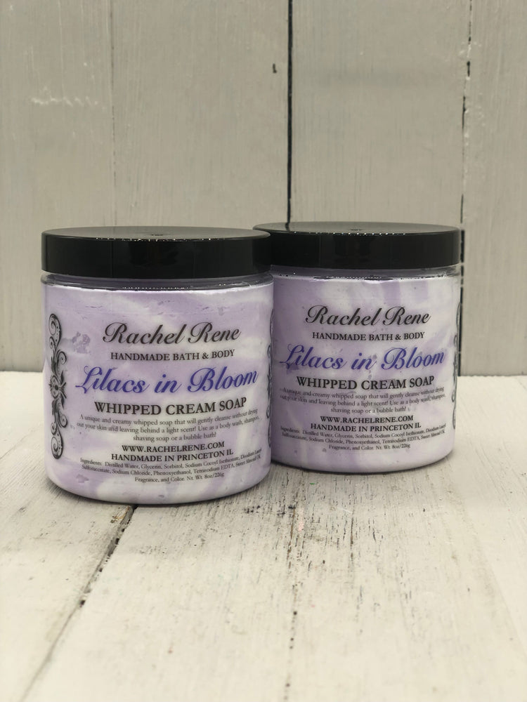 Lilacs in Bloom Whipped Cream Soap