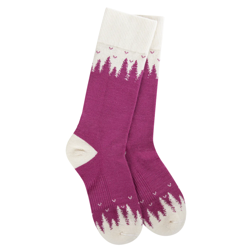 
            
                Load image into Gallery viewer, World&amp;#39;s Softest Socks - Boysenberry Forest
            
        