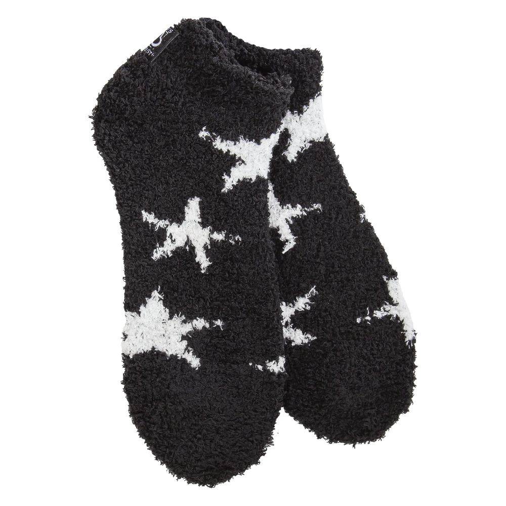 World's Softest Socks - Star Black