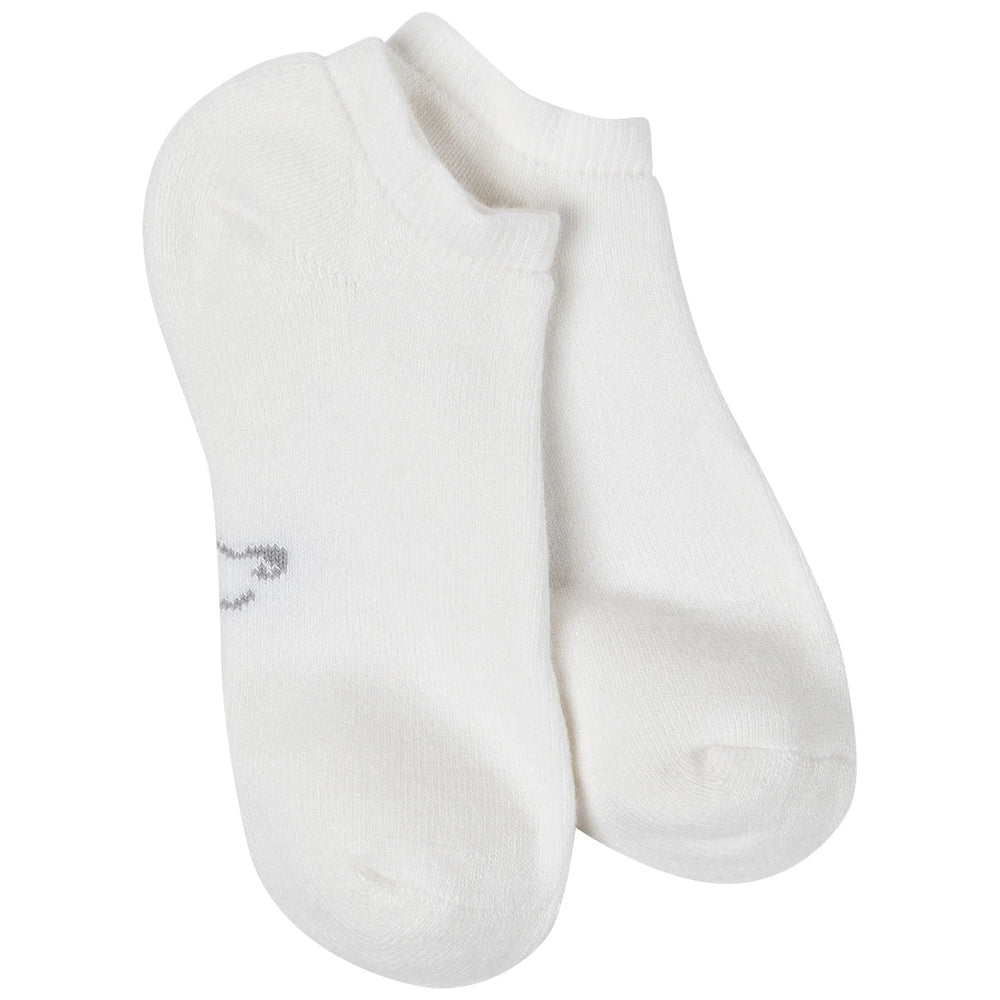 World's Softest Low Socks - White L
