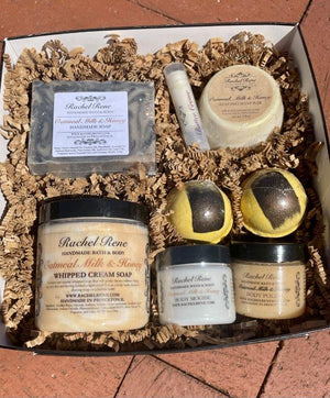 8pc Gift Set - Oatmeal Milk & Honey