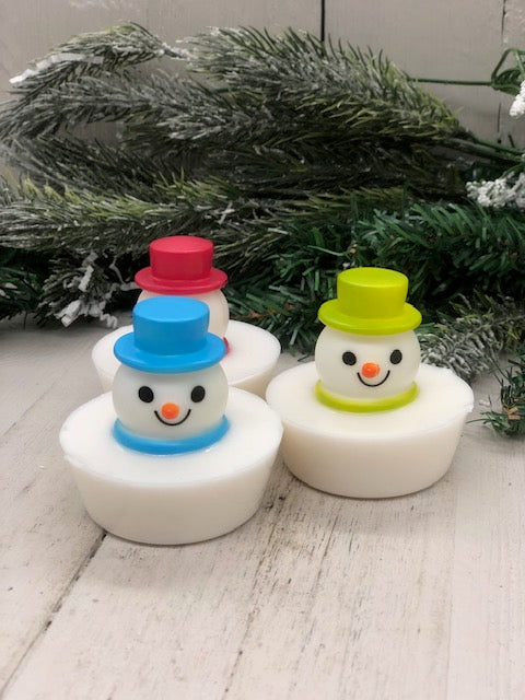 Snowman Soaps