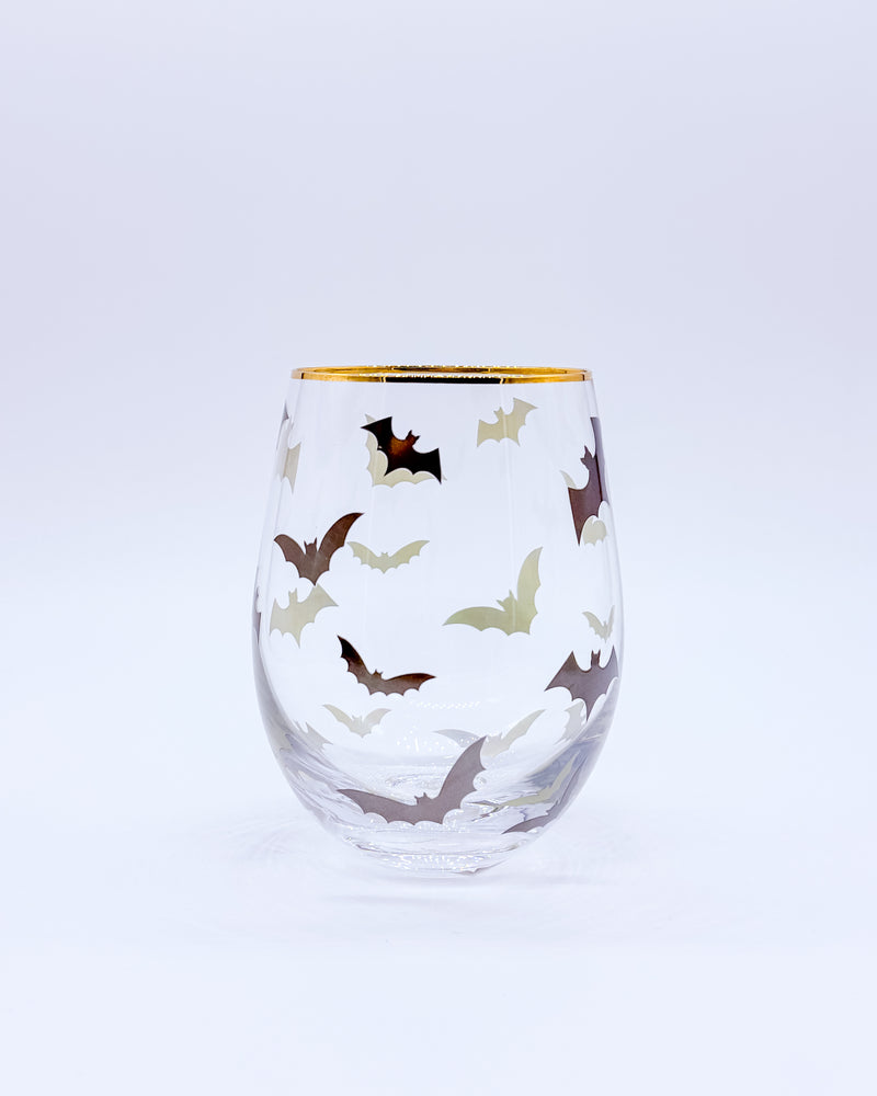 Bat Wine Glass