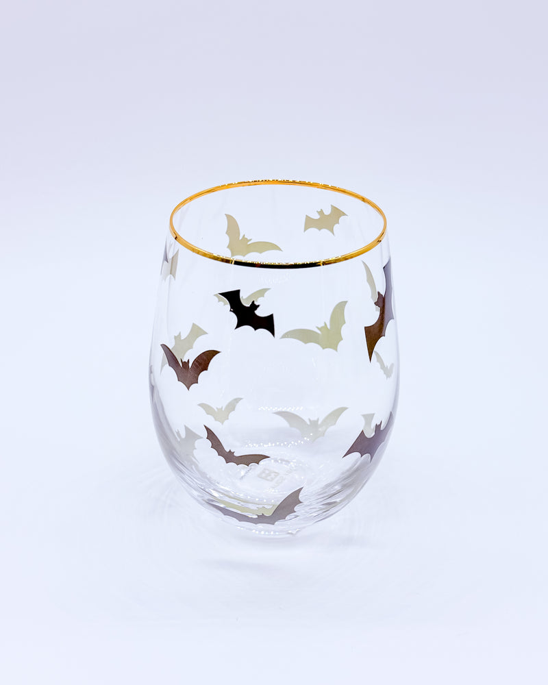 Bat Wine Glass
