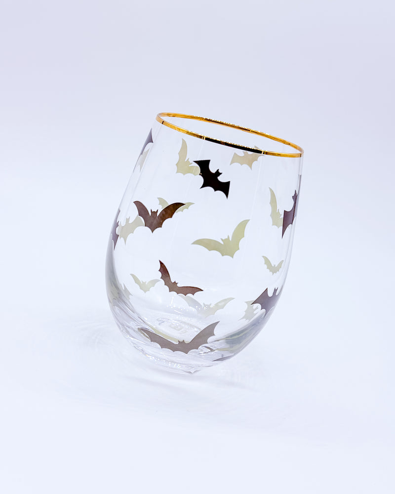 Bat Wine Glass