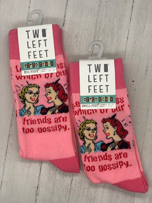 Too Gossipy Retro Unisex Socks