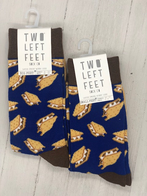 Laugh S'More Worry Less Unisex Socks