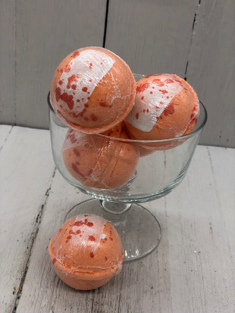 Orange Peel Bath Bombs