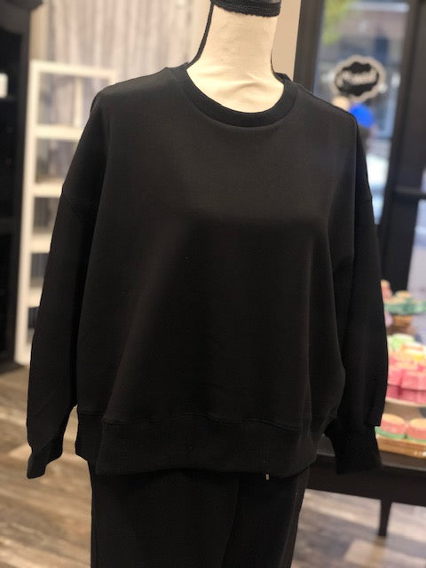 Millie LUX Sweatshirt - Black