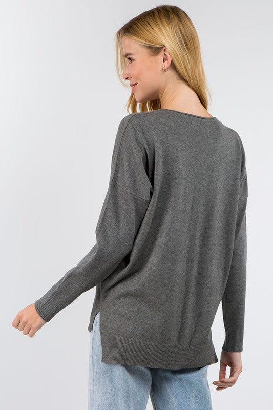 Pullover - Charcoal
