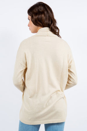 
            
                Load image into Gallery viewer, Open Cardigan - Heather Oatmeal
            
        
