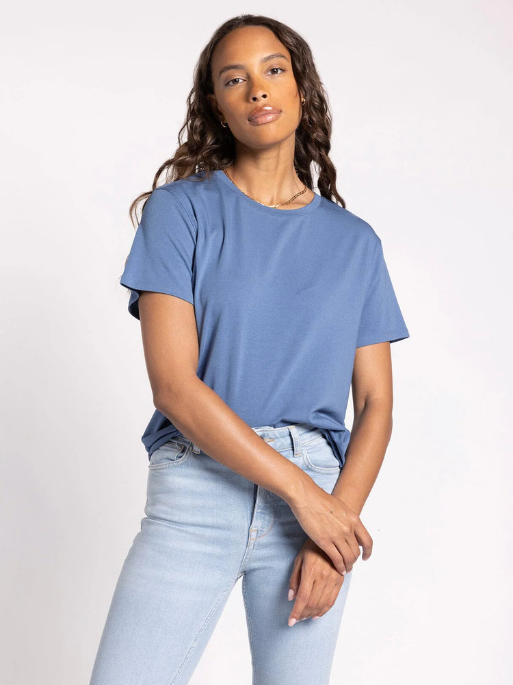 
            
                Load image into Gallery viewer, Marlowe Tee - Blue Stone
            
        