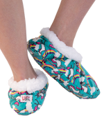 Unicorns - Fuzzy Feet Slippers