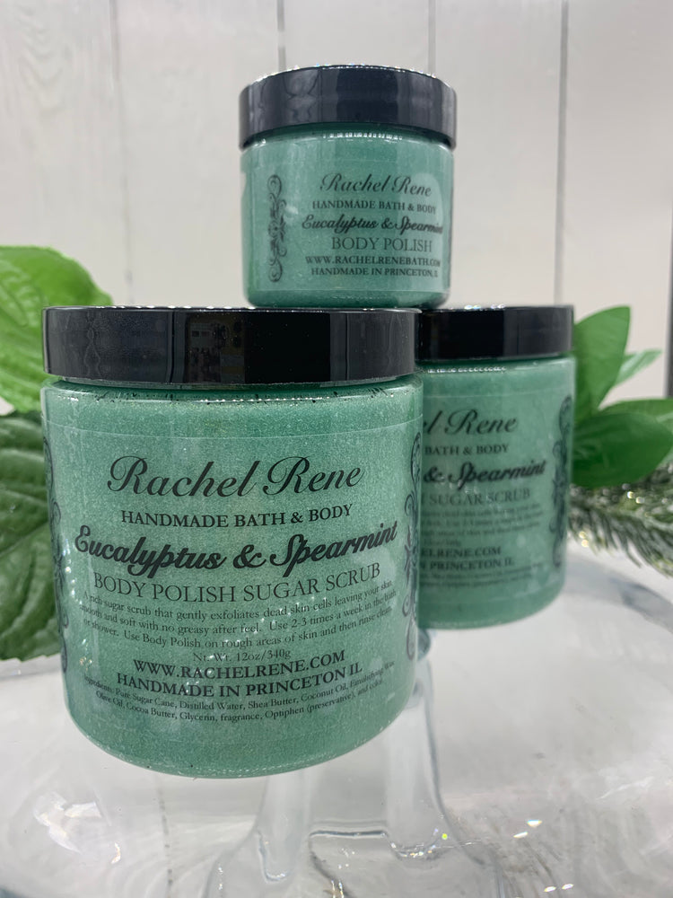 Eucalyptus & Spearmint - Body Polish Sugar Scrub