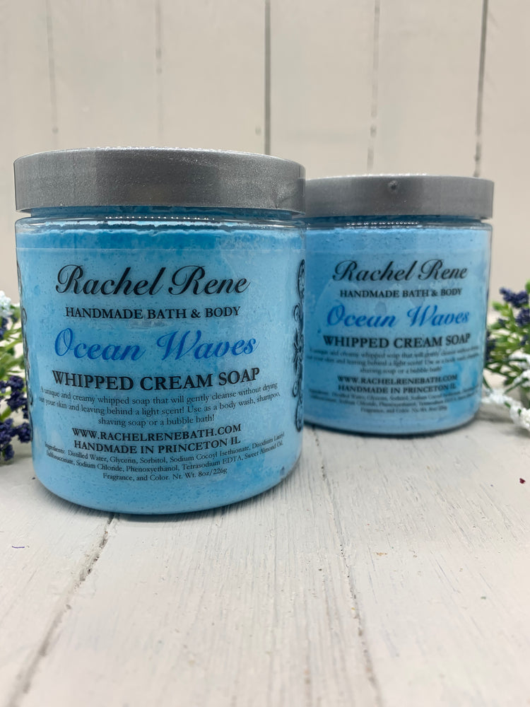 Ocean Waves Whipped Cream Soap