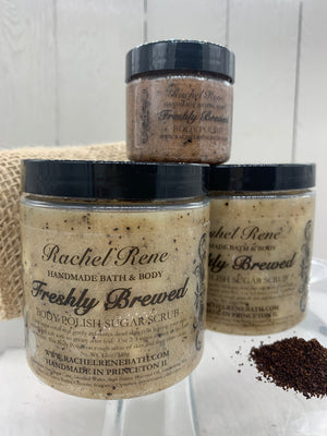 Freshly Brewed - Coffee Infused Body Polish Sugar Scrub