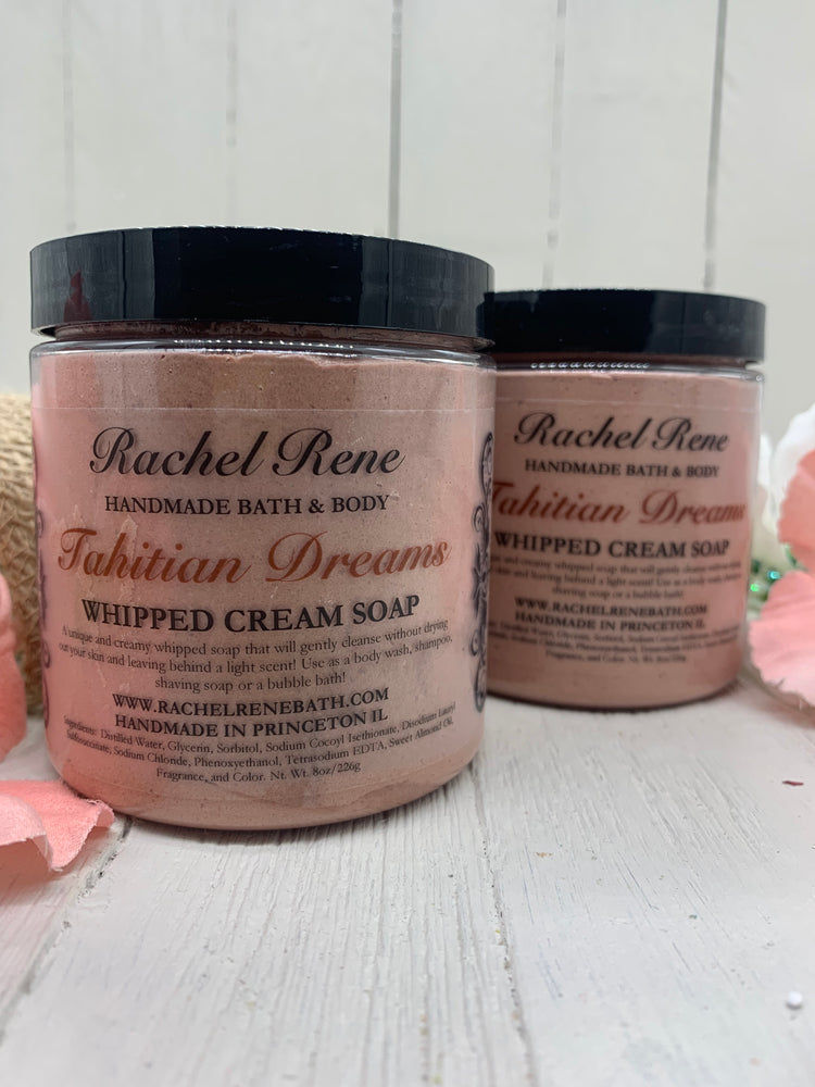 Tahitian Dreams Whipped Cream Soap