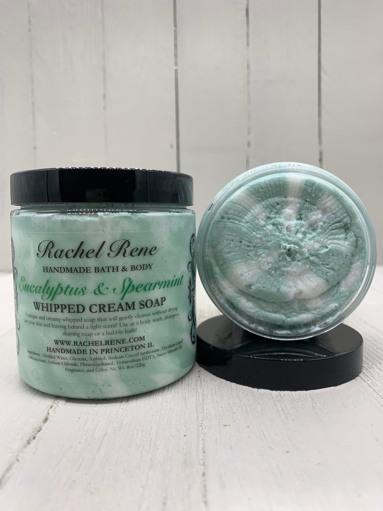 Eucalyptus & Spearmint Whipped Cream Soap