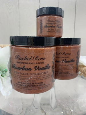 
            
                Load image into Gallery viewer, Bourbon Vanilla - Body Polish Sugar Scrub
            
        
