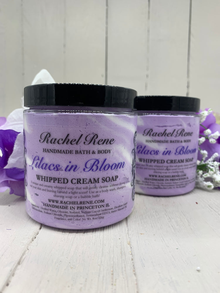 Lilacs in Bloom Whipped Cream Soap