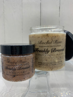 Freshly Brewed - Coffee Infused Body Polish Sugar Scrub