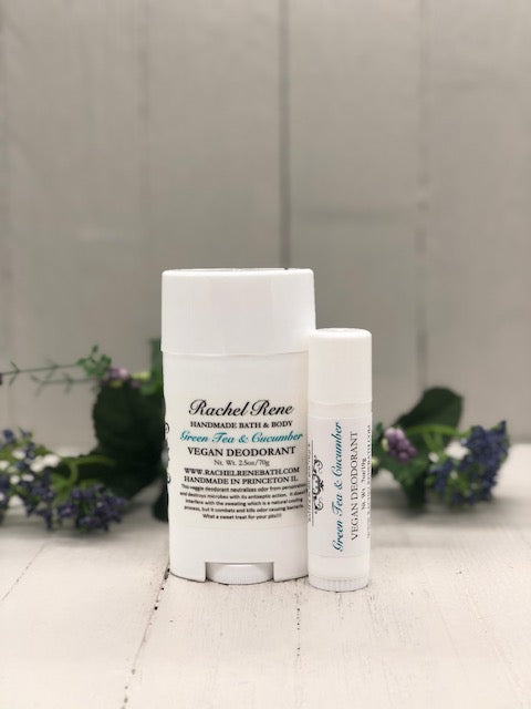 Green Tea & Cucumber - Vegan Deodorant Stick
