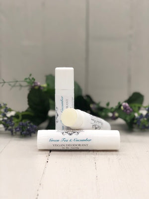 Green Tea & Cucumber - Vegan Deodorant Stick