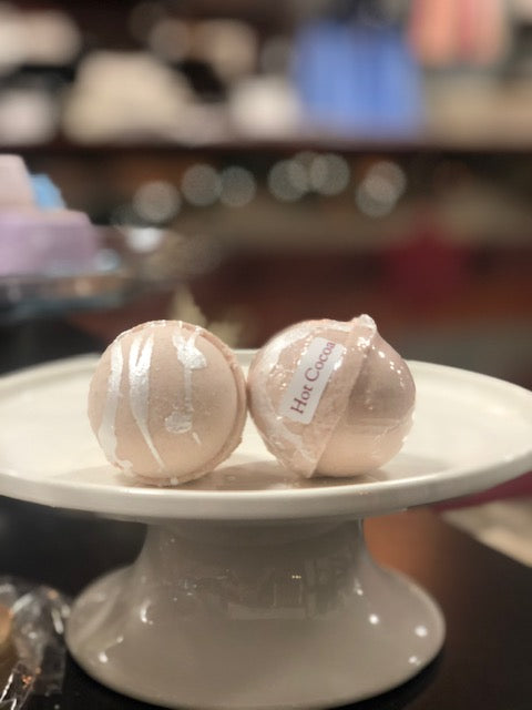 Hot Cocoa Bath Bombs