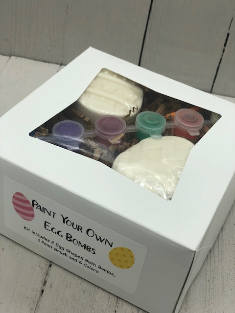 Paint Your Own Egg Bomb Kit