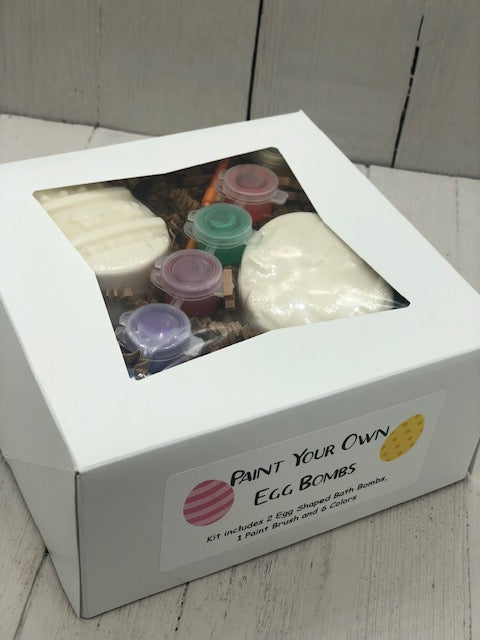 Paint Your Own Egg Bomb Kit