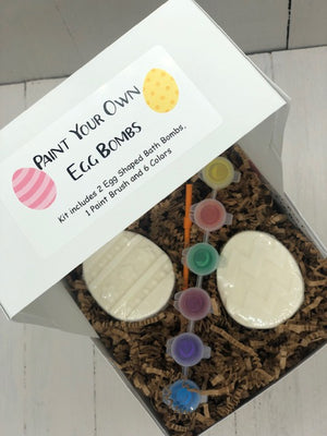Paint Your Own Egg Bomb Kit