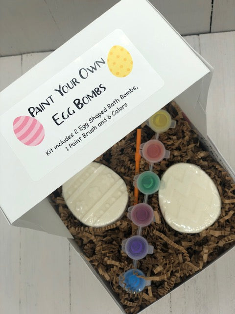 Paint Your Own Egg Bomb Kit