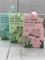 You Had Me at Aloe Spa Socks